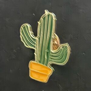 Cactus Enamel Pin